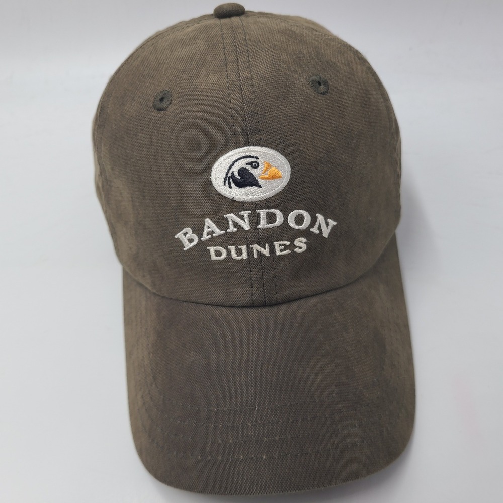 Vintage Bandon Dunes Golf Resort Hat Strapback Imperial Brown Golf Course Men